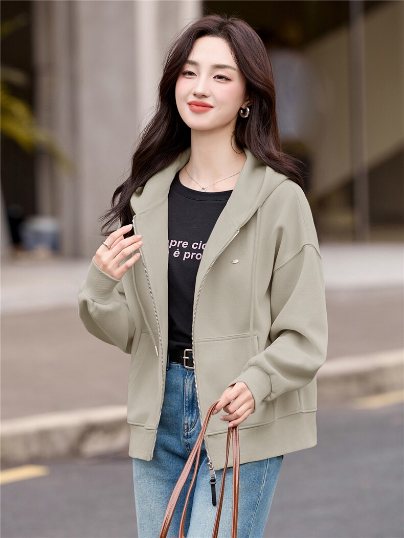 现货外套休闲运动女秋冬季2025新款气质减龄高级感时尚女装,女装短外套,韩然一族