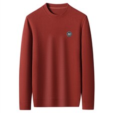 FL-M1650限价118元男式2023春季新款长袖T恤男休闲男装卫衣P73，男装卫衣，电商B360