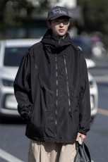 冲锋衣夹棉加厚外套男机能风美式秋季工装夹克JK22337Jp110控128，男装夹克，星座605(原A050)