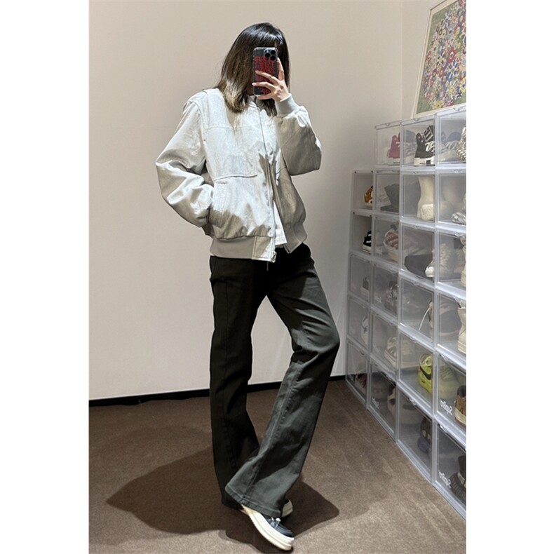 GOSNACE秋季短款夹克潮棒球服外套男女同款DY195-P80,男装夹克,星座1213