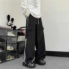 美式复古巴黎神裤hiphop嘻哈速干工装裤潮牌XZ-310A-4-KZ10，男装休闲裤，星座310A-4