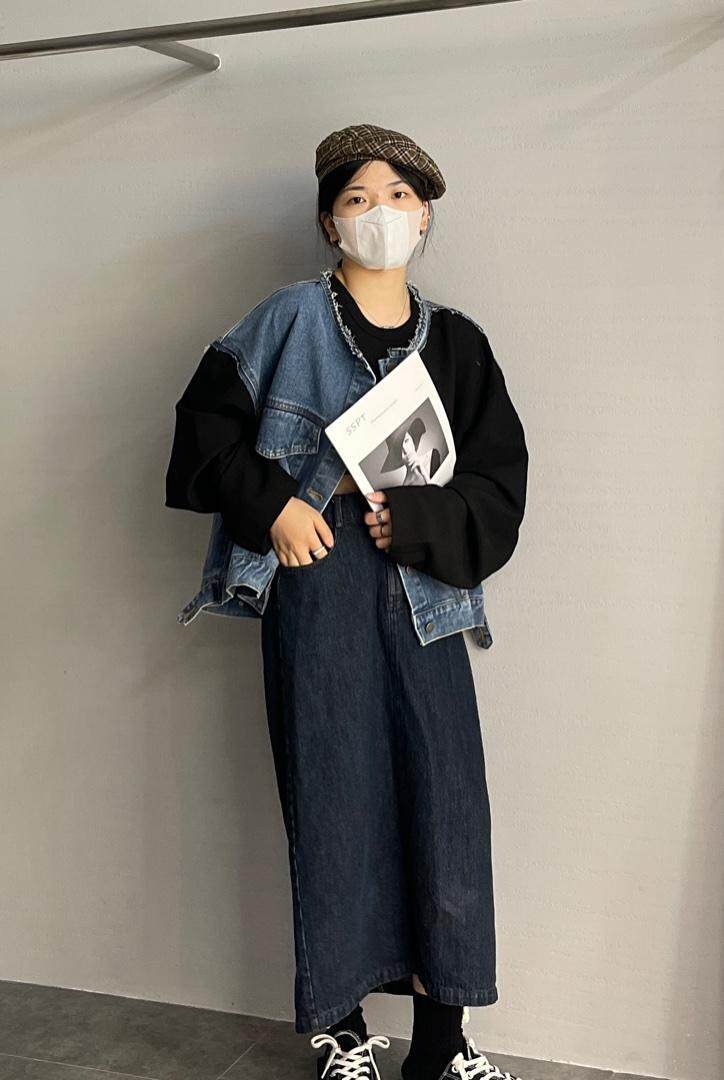秋季新款牛仔拼接外套，其它，JIAN.Z 简.站