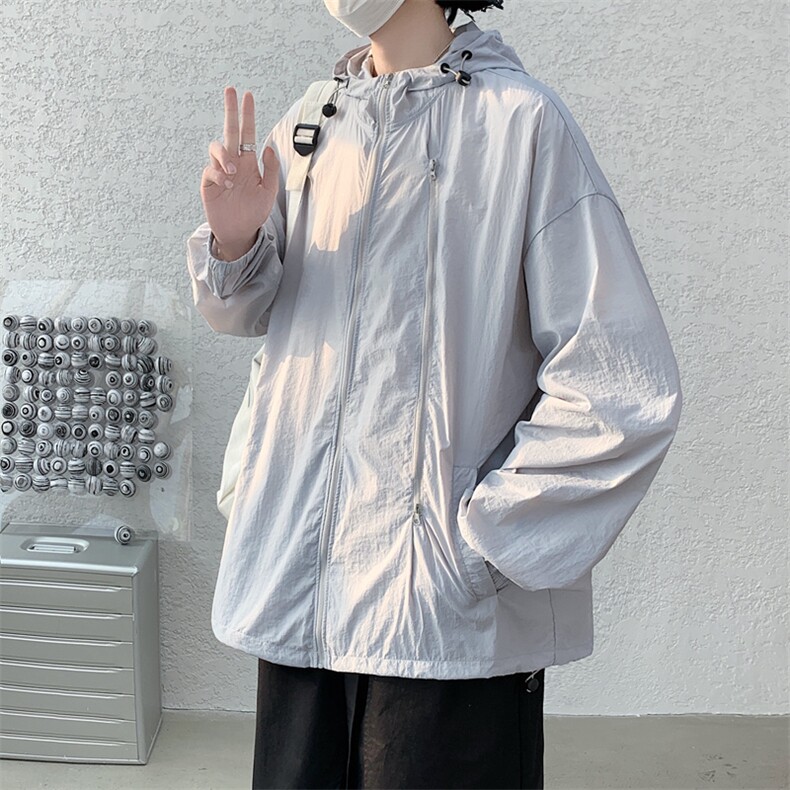 情侣防晒衣夹克男女拼接外套上衣冲锋衣F03-P55,男装夹克,星座308B-2