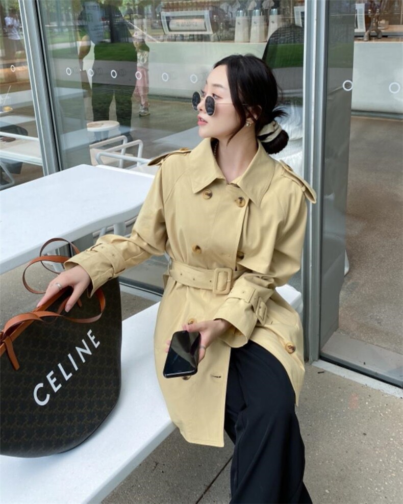 香丽迪秋装新款风衣,女装风衣,香丽迪1