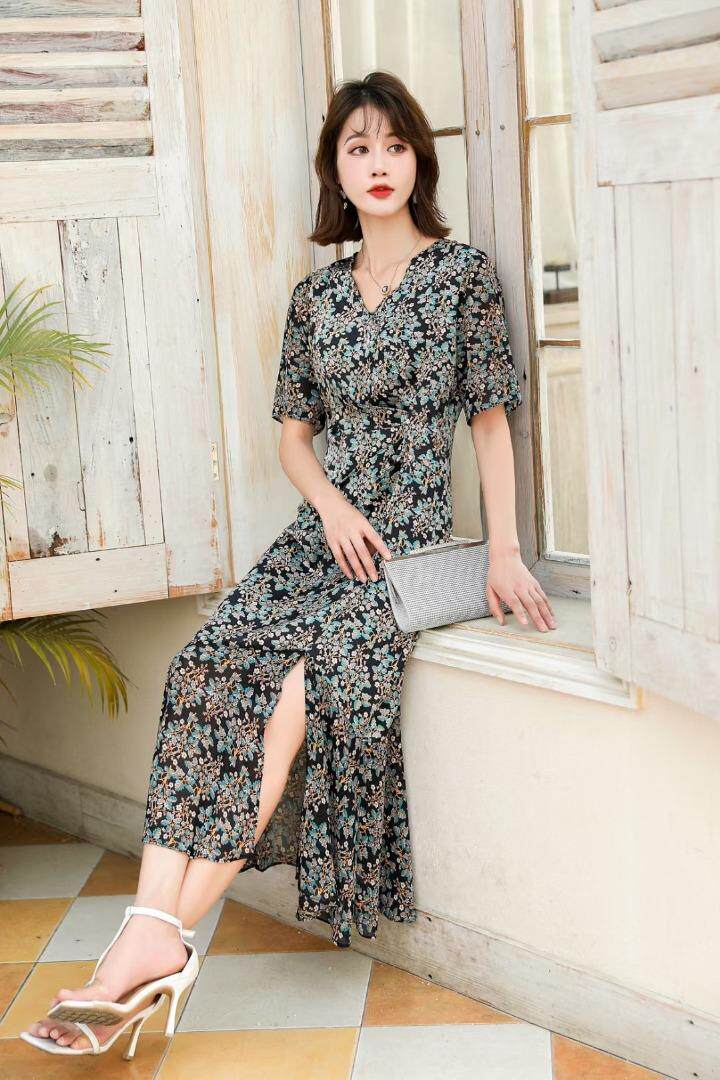 现货，手工钉珠连衣裙，女装连衣裙，迪蔓君翔