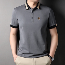 夏季Polo衫纯棉商务休闲男装短袖t恤宽松翻领半袖体恤HP88319-P60，男装Polo衫，星座1105-3