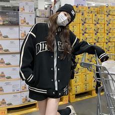 {}新款秋冬棒球服外套AD231-P145K208，女装短外套，2B187