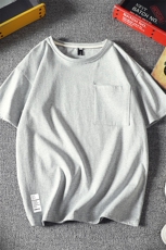 DX24045-P25大口袋百搭短袖t恤男大码半袖体恤上衣服，男装T恤，电商A040A