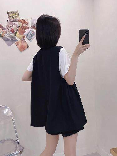 亮钻马甲版型好，女装马夹，可可西米