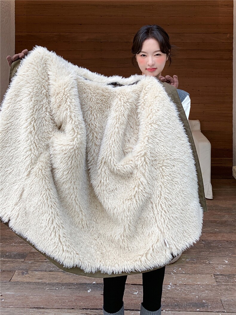 新款《出货》高克重一体绒2B156-812-P265-K398,女装短外套,2B156