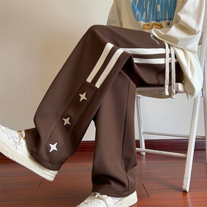 供抖音高品质 谁卖谁爆休闲裤男裤子阔腿裤416B-1-KL703-P50限68，男装休闲裤，星座416B-1