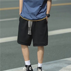 短裤男士夏季2022新款潮牌冰丝休闲五分马裤D85P28，男装休闲裤，星座1116-2