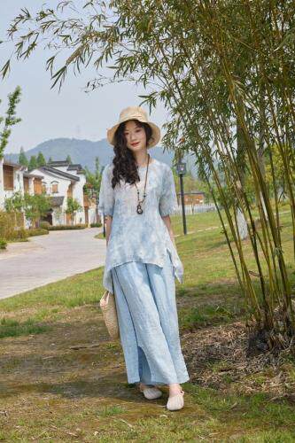 苎麻系列,女装,线象