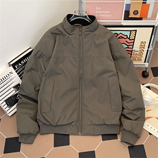 美式复古三防教练棉衣工装短款飞行夹克秋冬保暖棉服立领休闲外套，男装夹克，星座505-2（原电商A260-1)