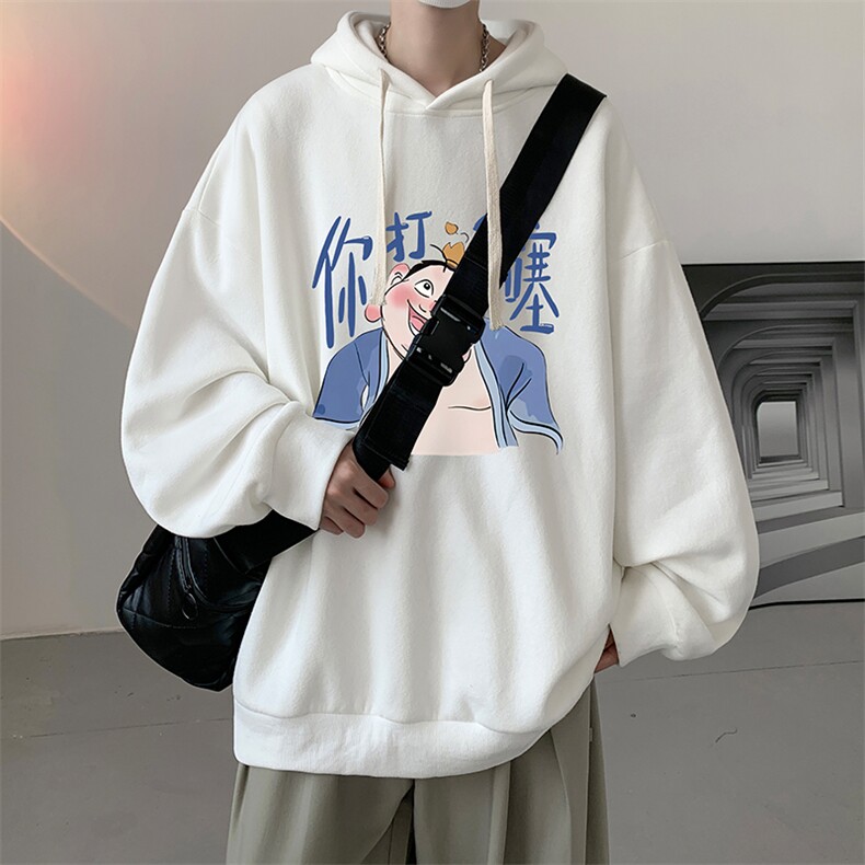 连帽卫衣男大码胖子帽衫大号运动服WY2437-P35,男装卫衣,电商A040