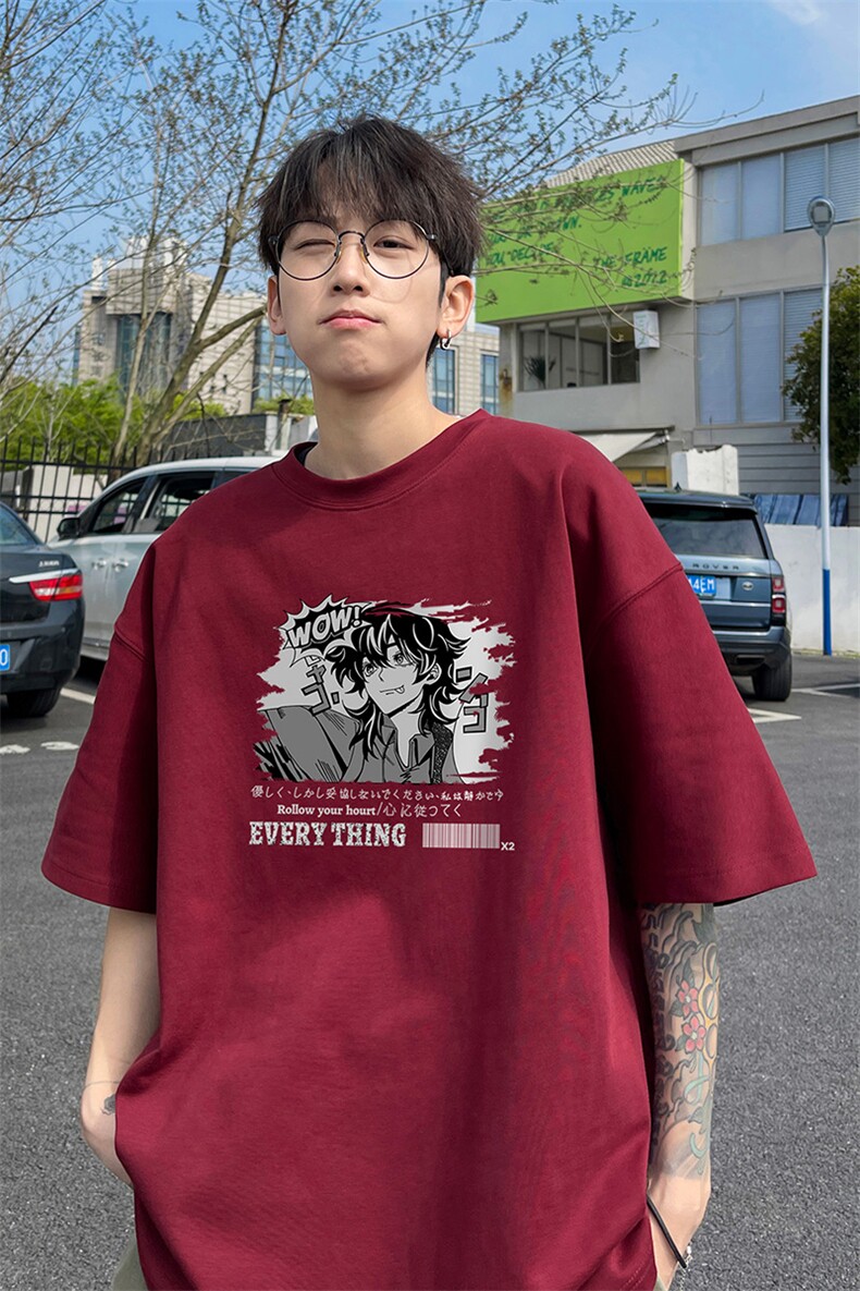 量大优供视频230g重磅纯棉短袖T恤男NT222-特P19控38,男装T恤,电商B367