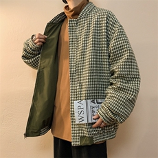 复古夹克男双面穿牛津防水韩版潮流宽松春季休闲外套JK09223-P60，男装夹克，星座308B-1