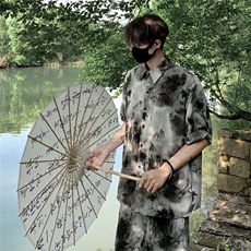 山水套装TZ77823特P50衬衫DCS77824特P30DK77825特P20套装控98，男装衬衫，星座226-2
