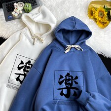 WY2197-P35加绒款-P40纯棉连帽卫衣男大码运动帽衫宽松薄，男装卫衣，电商A040