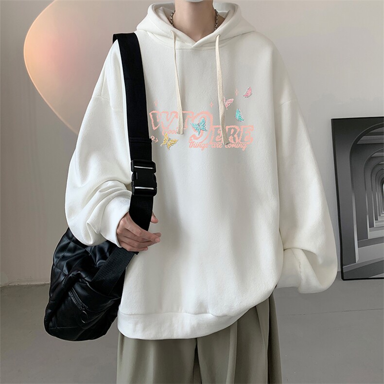 连帽卫衣男大码胖子帽衫大号运动服WY2443-P35,男装卫衣,电商A040