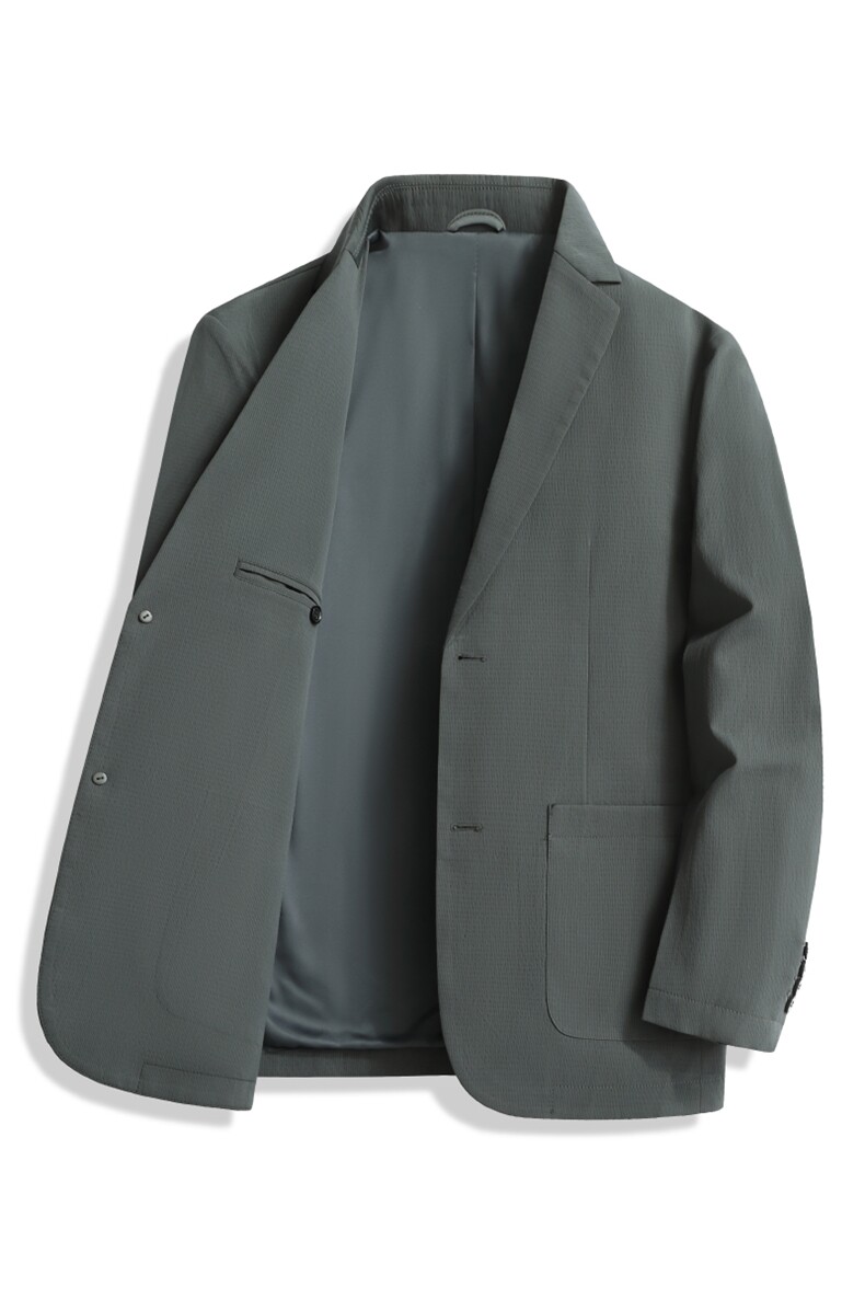 A33715秋季新款男士西服薄款外套商务男装爸爸装轻薄透气P160,男装西服,电商B360