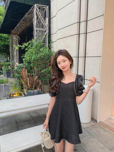 定制珍珠连衣裙，女装连衣裙，M.W 嫚维