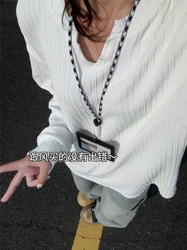 XZ809A/SYR34/P35/控58麦穗纹V领长袖T恤卫衣,男装T恤,星座809A(原222-1)