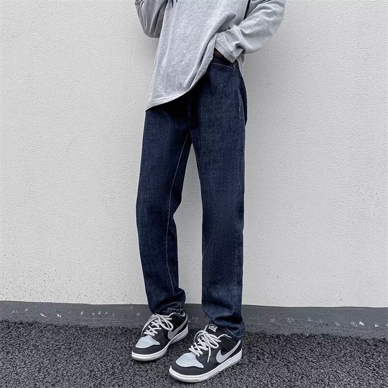 美式牛仔裤男春秋新款休闲直筒裤XB31P48,男装牛仔裤,星座1116-2