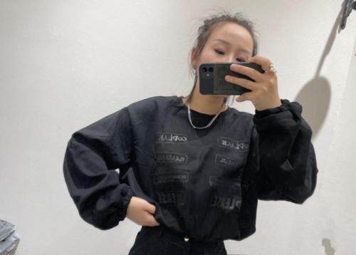 秋季新款韩版短款卫衣，女装卫衣/绒衫，菲库feiku