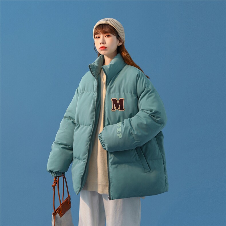 2025冬季新款毛巾绣英文字母M男士棉衣棉服外套M2052/P60控88,男装棉衣,电商A148-1