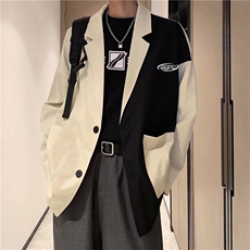 男士潮流休闲西装外套J3215P49，男装西服，星座1116-2