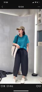 夏季新面料丅．冰丝裤．舒服又时尚图片