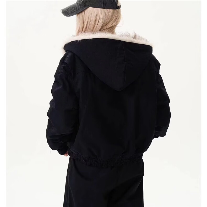 原版帆布面料不掉毛座山雕毛领棉服男外套网络图MY1027-P90,男装棉衣,星座301C-5