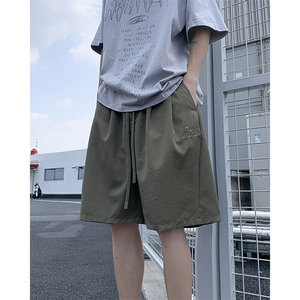 夏季新款凉感刺绣奶奶裤五分短裤车景 XZ604-DK234-特P20控48图片