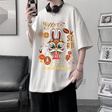 纯棉短袖t恤男大码半袖打底衫宽松体恤衫DX17299-P20大皂风，男装T恤，电商A040