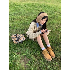 复古miu系夹克格子拼接短外套休闲工装上衣男女，男装夹克，星座218-8