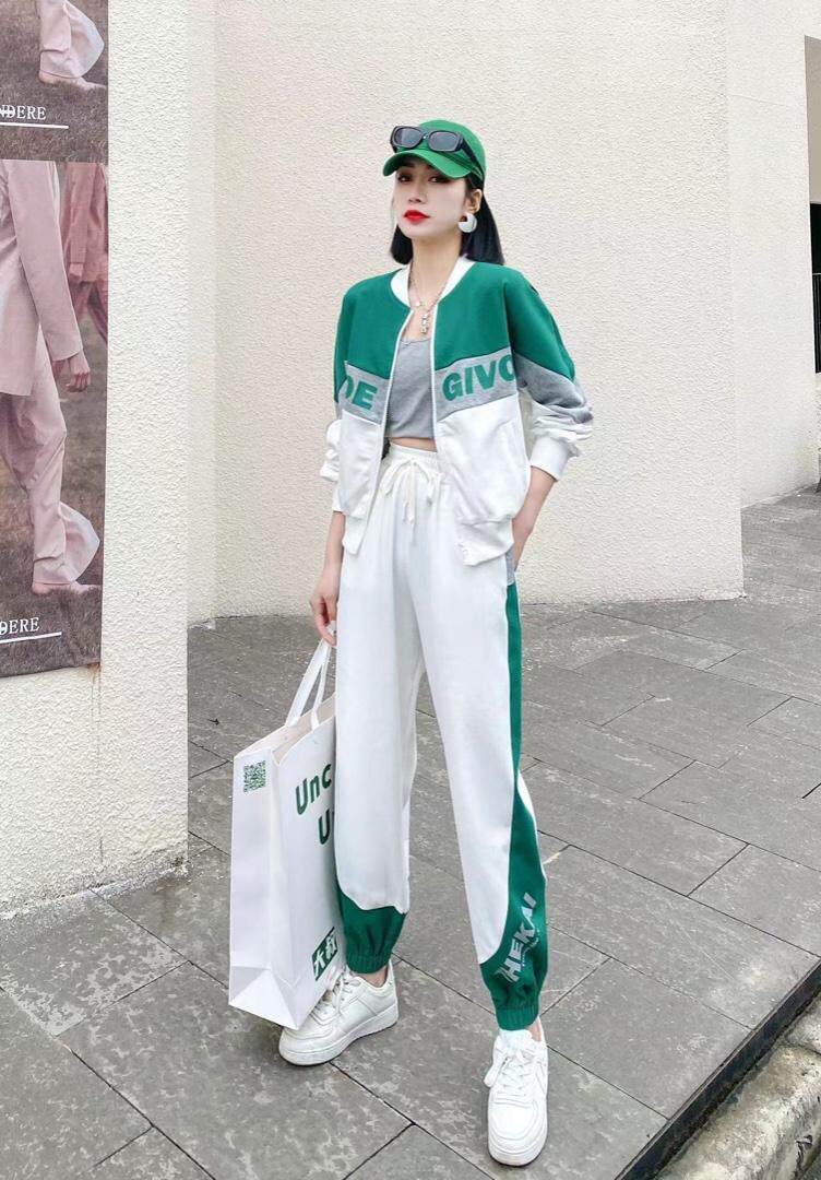 现货休闲套装，女装运动套装，灿烂琳琪