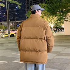 棉衣男2025冬季韩版中青年商务休闲加厚棉服外套ins潮牌MY845，男装棉衣，星座310B-1