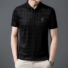短袖POLO男装商务翻领夏季中青年时尚休闲百搭打底衫ZL616-P55，男装Polo衫，星座1105-3