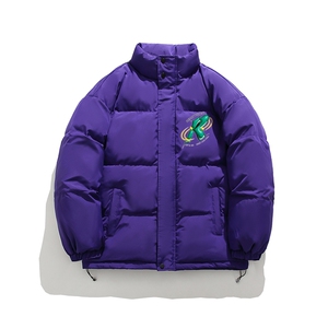 124 M-5XL 10色选 男女面包服 仿3D立体笑脸印花 棉衣棉袄图片