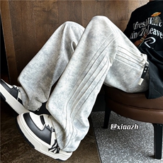 XZ616秋季新款重磅扎染侧边压条休闲脏脏裤TY1016特P40控78，男装休闲裤，星座512A（原616）