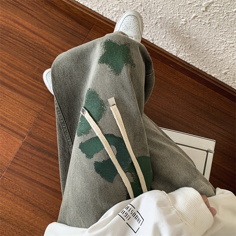 复古牛仔裤ins新款韩版百搭直筒裤休闲裤N0600-P48,男装牛仔裤,星座308B-2