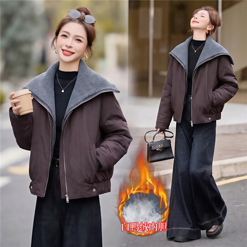 现货2025年冬季新款时尚羽绒服图片