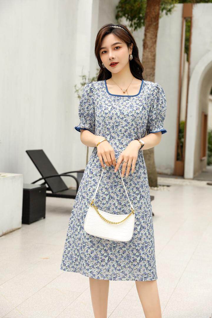 碎花连衣裙，女装连衣裙，卡娜品位