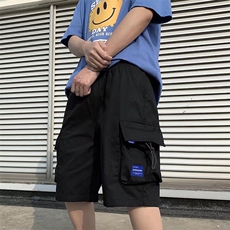 夏季2022潮流男款日系工装短裤休闲百搭学生五分裤K2581-P30，男装休闲裤，星座512-2