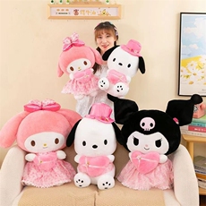 皮皮乐园毛绒玩具 花裙库洛洛花裙美乐乐