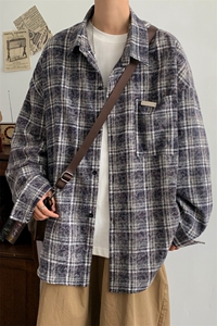 点击率8个点 秋季衬衫男宽松长袖上衣D329-QM614-P50控68图片
