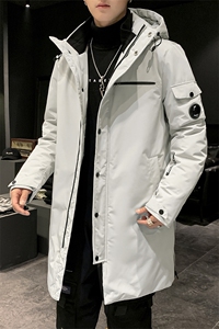 男士羽绒服2020冬季新款韩版中长款加厚外套DS581T图片
