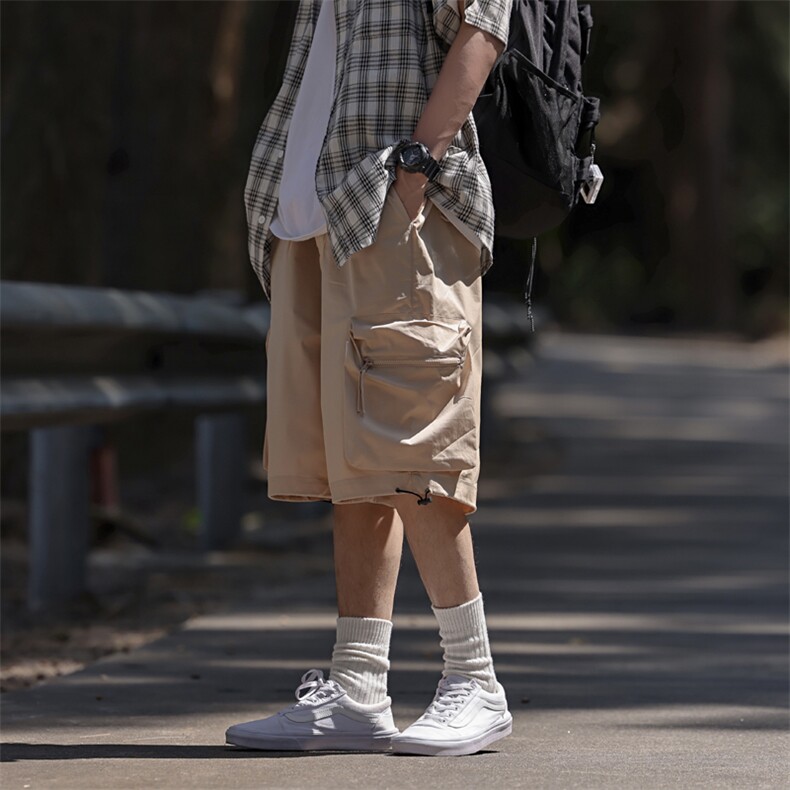 2025夏季CITYBOY户外机能风短裤男可与2303Y短衬衫作为一套卖,男装牛仔裤,星座112A