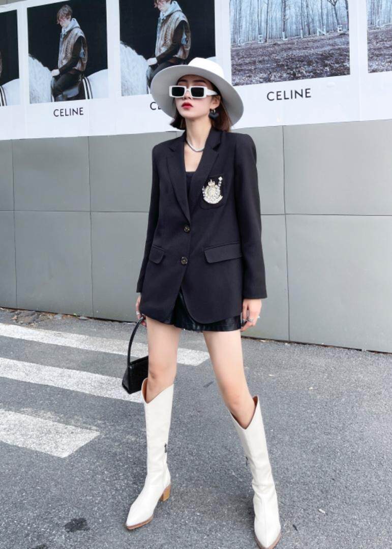 精仿西装外套，女装西装，秋莎明月